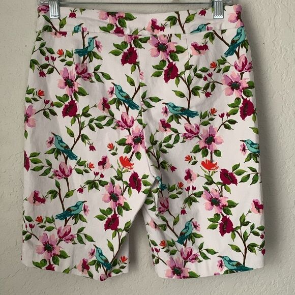 Nine.Eight Stretch Flowar Print Women’s Shirts Pockets Size M - Picture 2 of 7